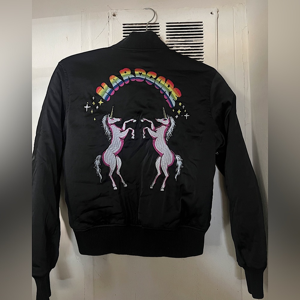 Unicorns! - The coolest satin bomber jacket! UNIF